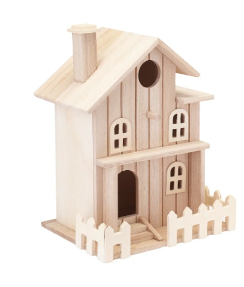 Personalized Address Custom Cottage Birdhouse