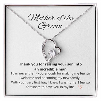 Personalized Gift for Mother of the Groom Gift from BRIDE Mother of the Groom Necklace Gift for Mother in law Wedding Gift from Bride