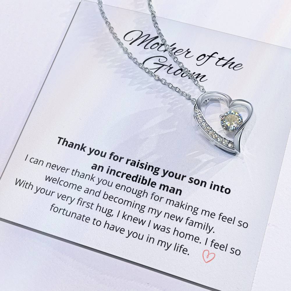 Personalized Gift for Mother of the Groom Gift from BRIDE Mother of the Groom Necklace Gift for Mother in law Wedding Gift from Bride