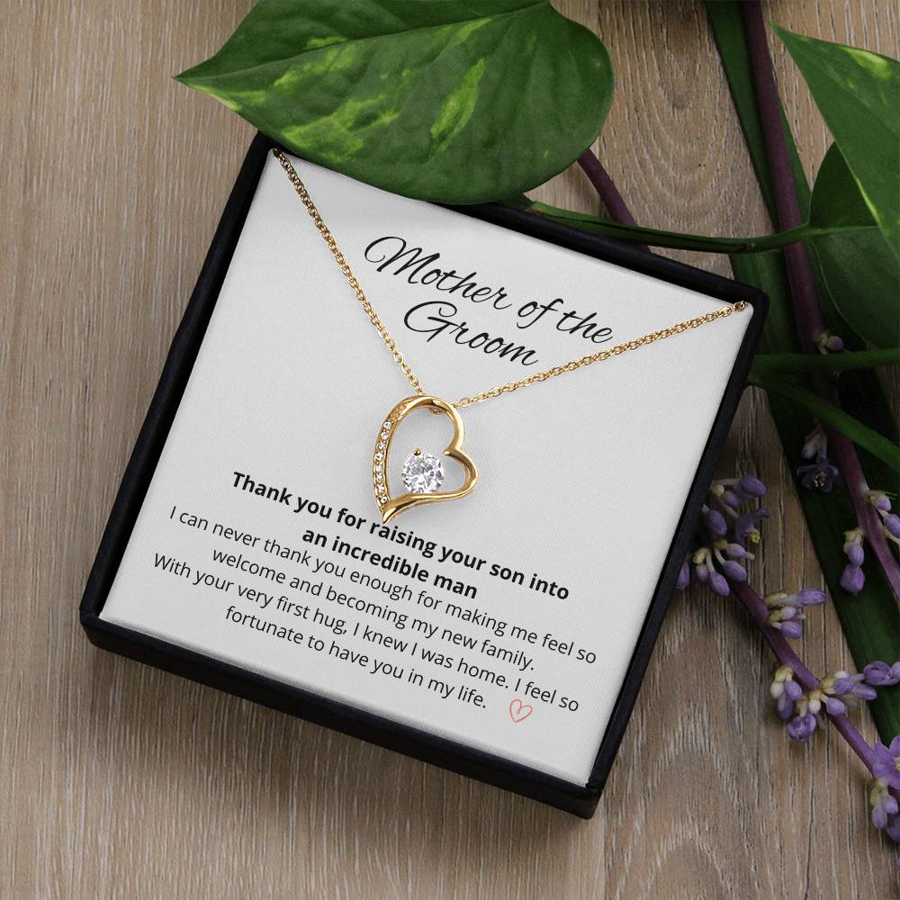 Personalized Gift for Mother of the Groom Gift from BRIDE Mother of the Groom Necklace Gift for Mother in law Wedding Gift from Bride