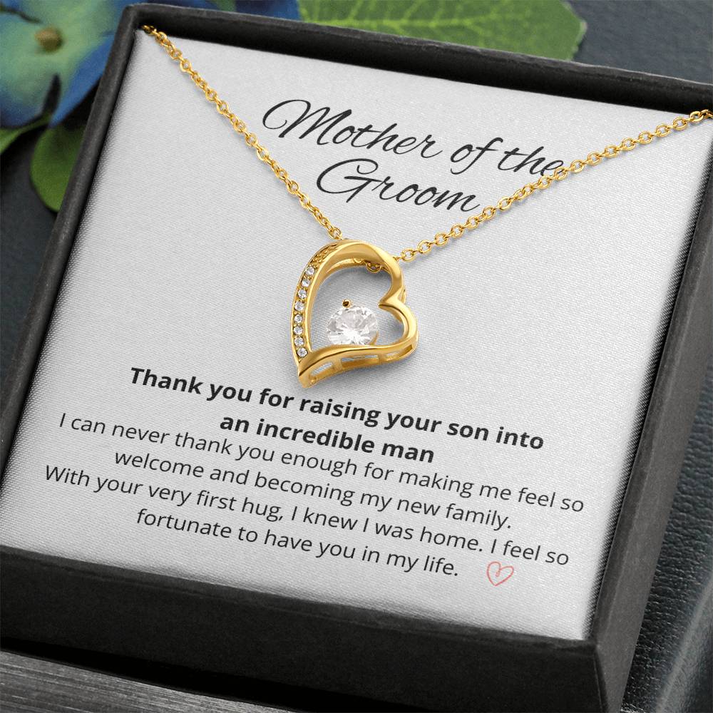 Personalized Gift for Mother of the Groom Gift from BRIDE Mother of the Groom Necklace Gift for Mother in law Wedding Gift from Bride